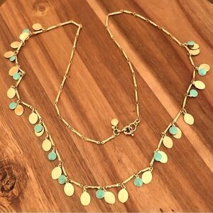 J.Crew | Paillette Enamel Necklace 34” Length